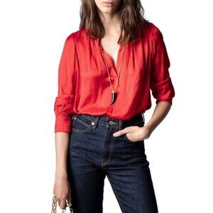 Zadig&Voltaire Tink Satin Blouse